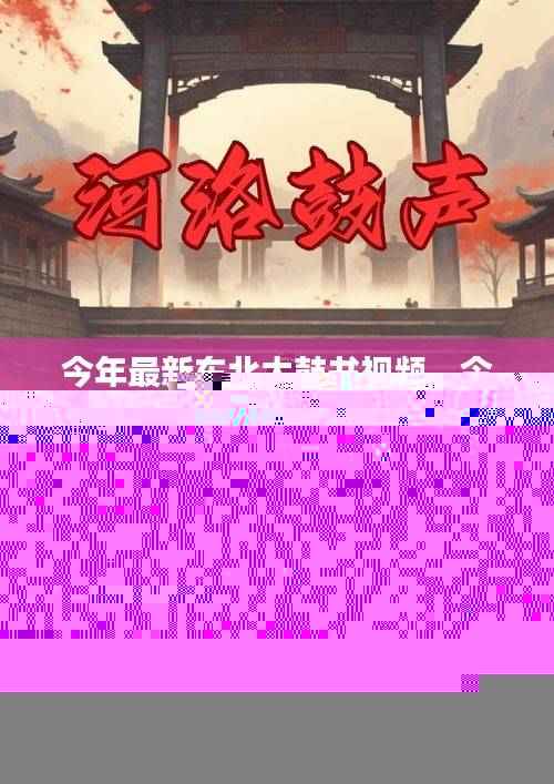 东北大鼓书视频,传承与创新的融合展现