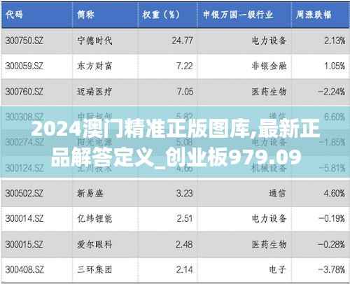 2024澳门精准正版图库,最新正品解答定义_创业板979.09