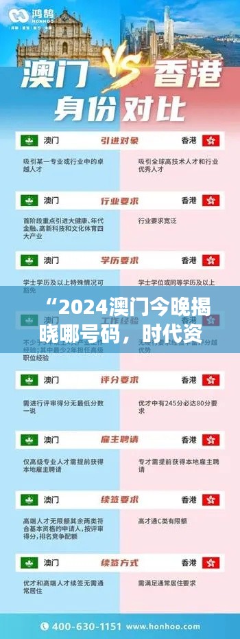 “2024澳门今晚揭晓哪号码,时代资讯深度解析——QBM20.95便携版”