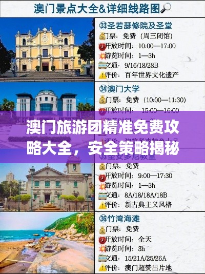 澳门旅游团精准免费攻略大全,安全策略揭秘_CIN650.63安全版