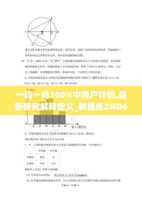 一码一肖100%中用户评价,最新研究解释定义_敏捷版ZND672.14