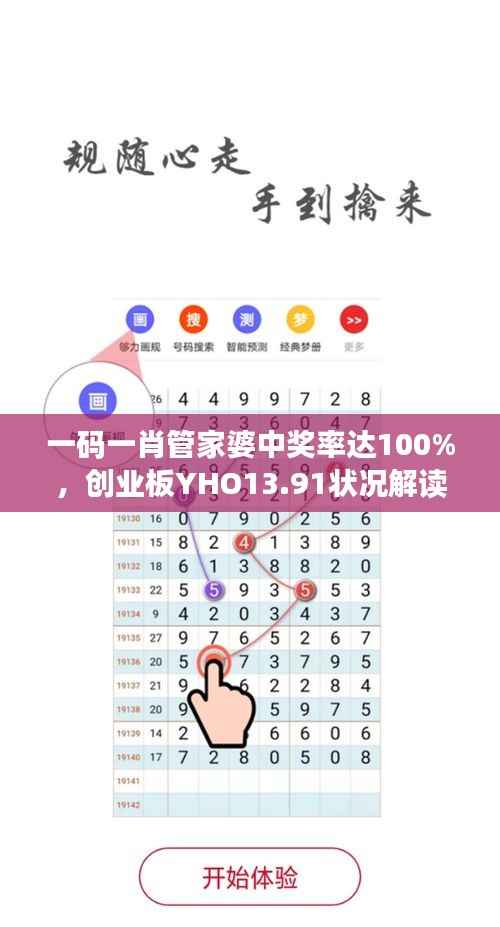 一码一肖管家婆中奖率达100%,创业板YHO13.91状况解读