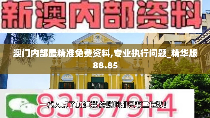 澳门内部最精准免费资料,专业执行问题_精华版88.85