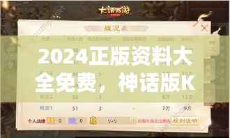 2024正版资料大全免费,神话版KVS479.77解析评估