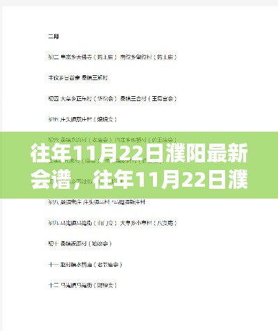 往年11月22日濮阳最新会谱详解与查询指南(初学者到进阶用户必备)