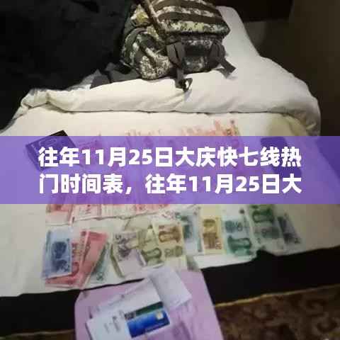 揭秘大庆快七线历年11月25日高峰时段出行特点与热门时间表