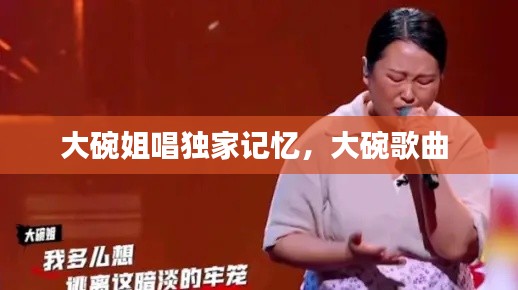 大碗姐唱独家记忆,大碗歌曲