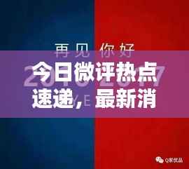 今日微评热点速递,最新消息全掌握