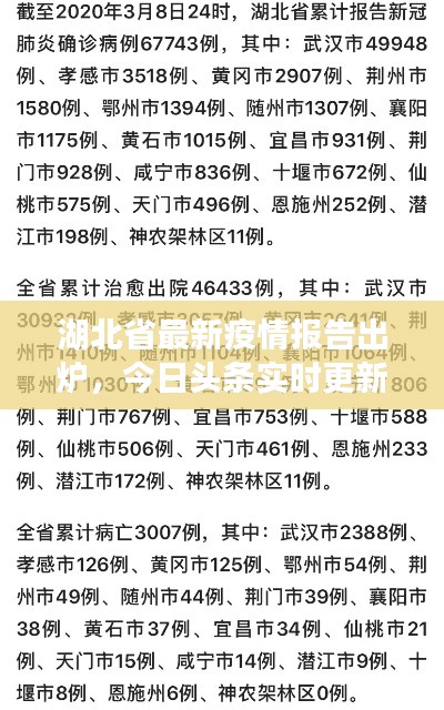 湖北省最新疫情报告出炉,今日头条实时更新