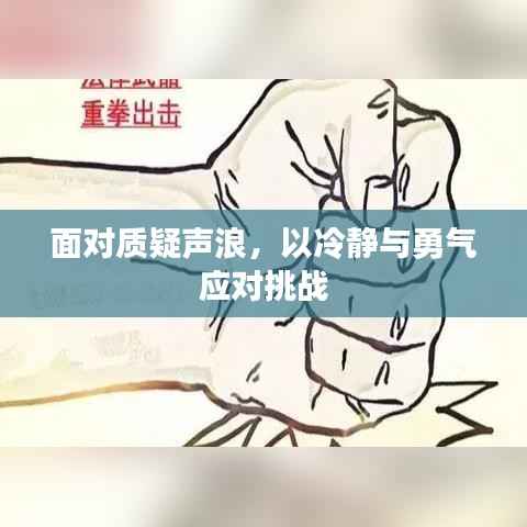 面对质疑声浪,以冷静与勇气应对挑战