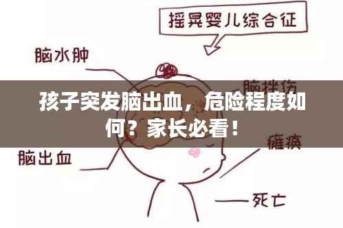 孩子突发脑出血,危险程度如何?家长必看!